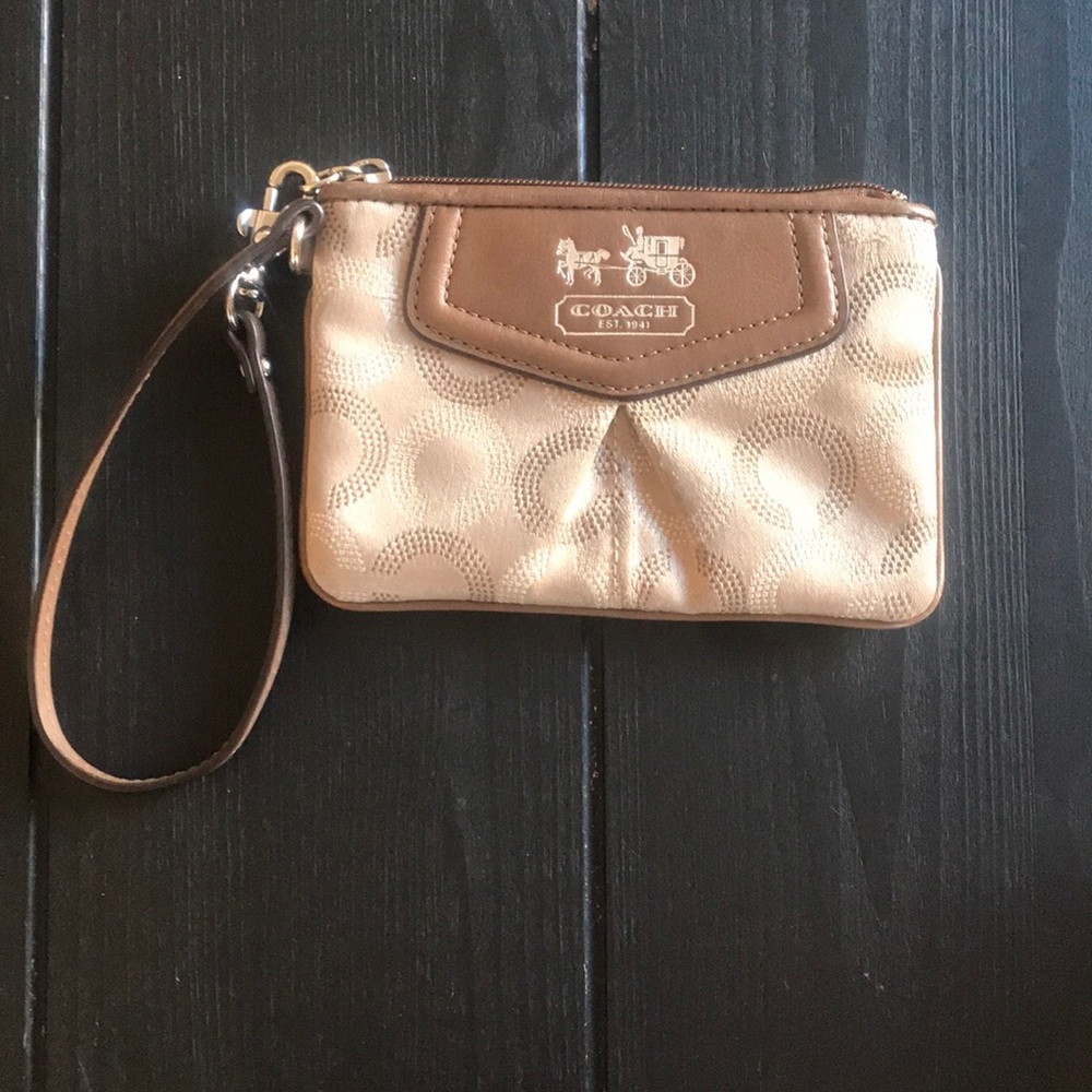 Coach wristlet